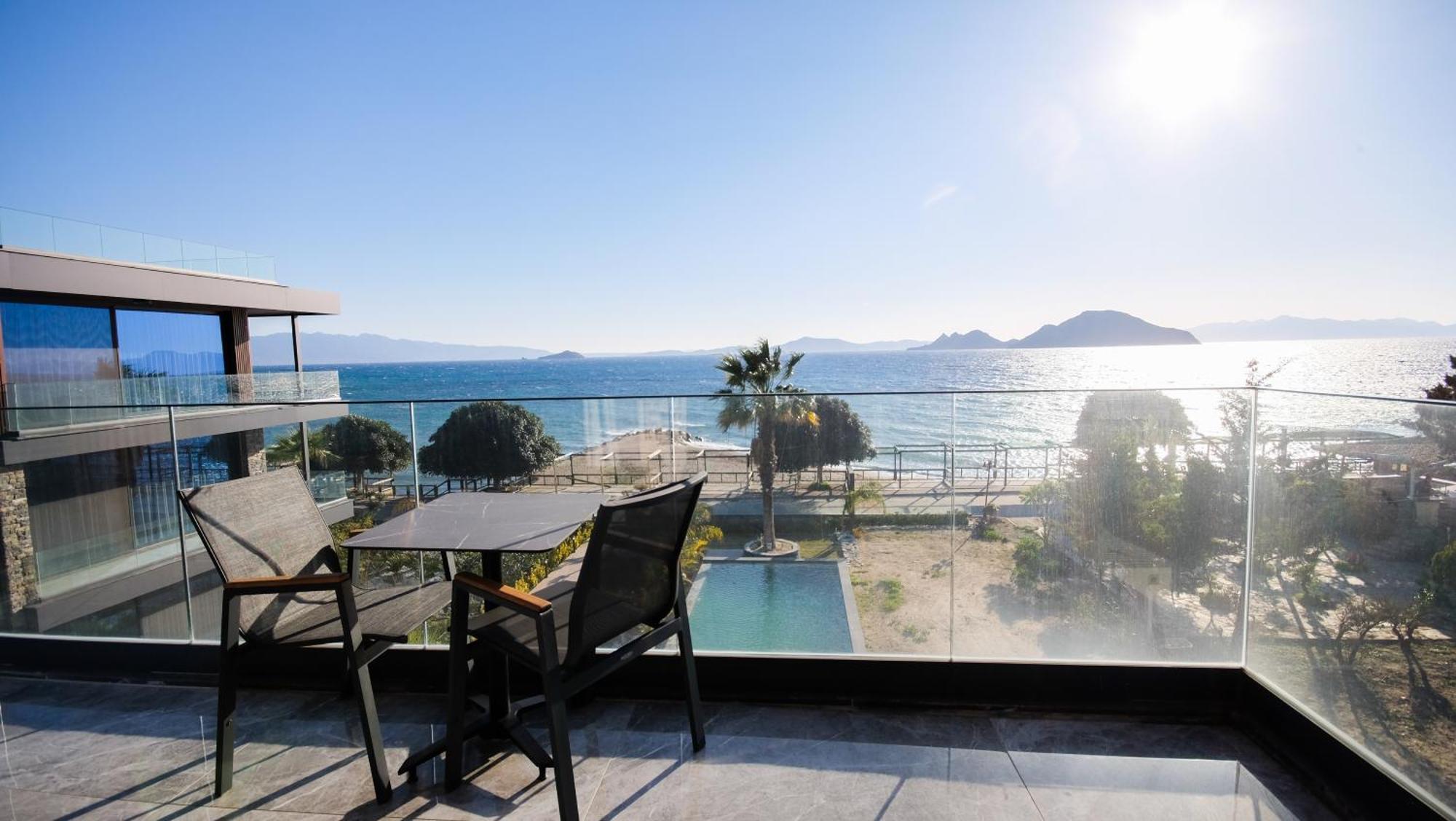 Bodrum Ada Apart Otel Turgutreis 穆拉 外观 照片