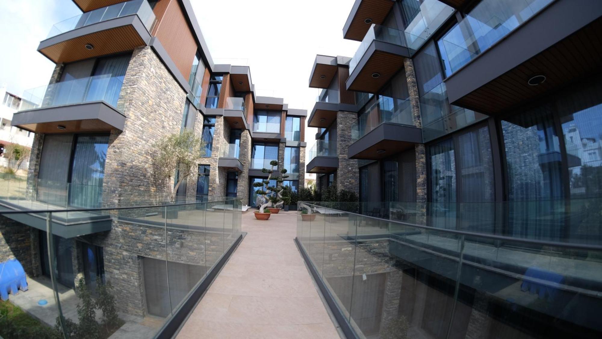Bodrum Ada Apart Otel Turgutreis 穆拉 外观 照片