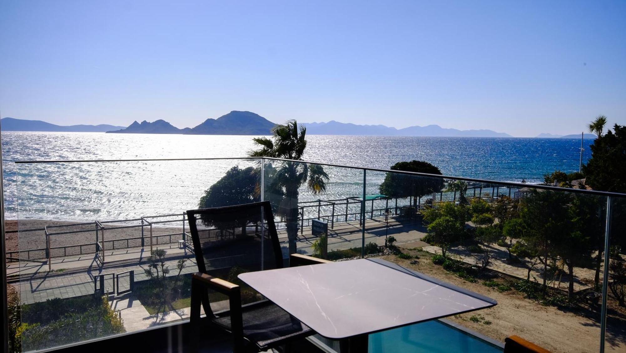 Bodrum Ada Apart Otel Turgutreis 穆拉 外观 照片