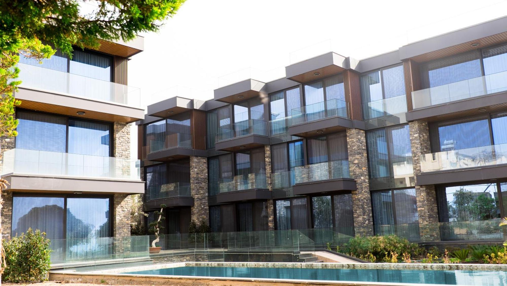 Bodrum Ada Apart Otel Turgutreis 穆拉 外观 照片