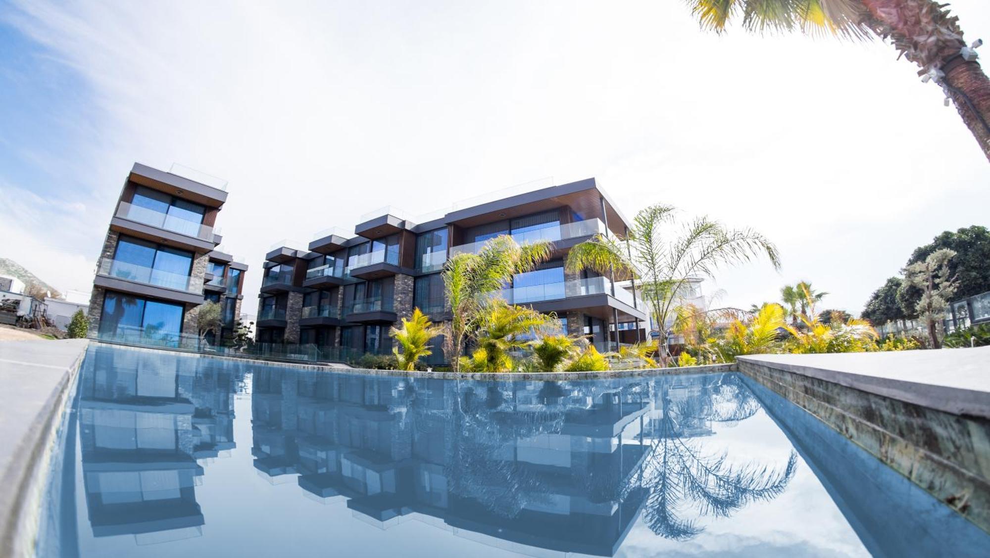 Bodrum Ada Apart Otel Turgutreis 穆拉 外观 照片